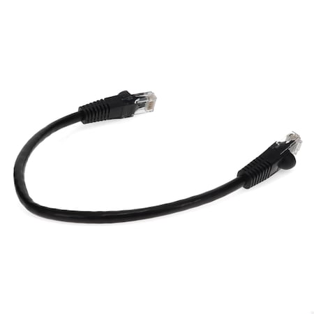 Add-On 6Ft Rj-45 M/M Cat6 Black Cu Patch Cbl ADD-6FCAT6-BK